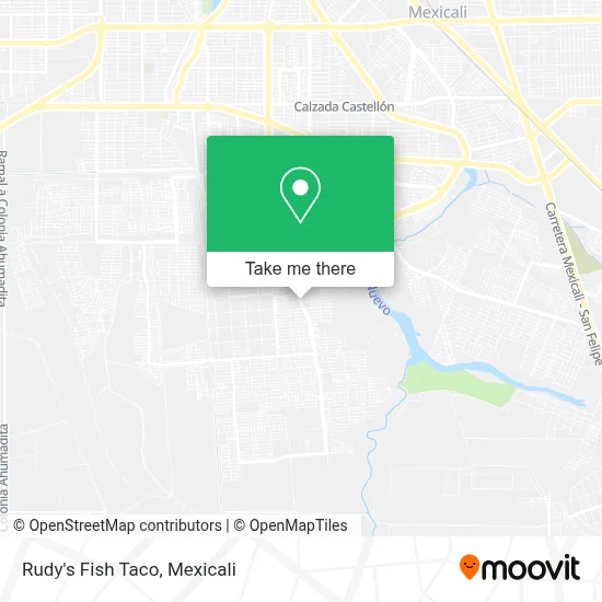 Rudy's Fish Taco map