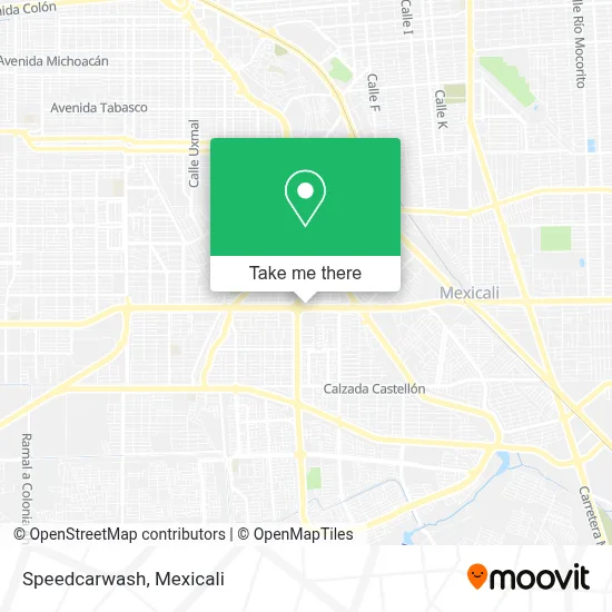 Speedcarwash map