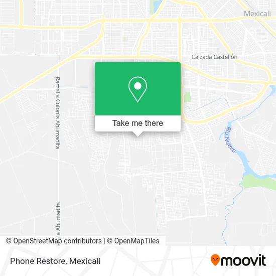 Phone Restore map