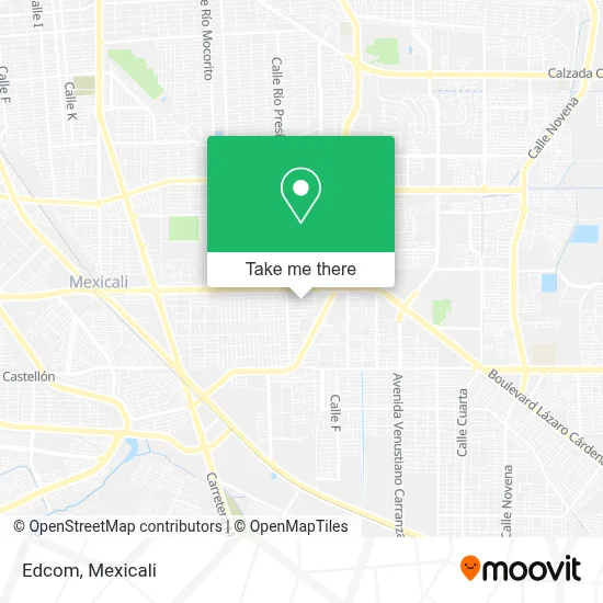Edcom map