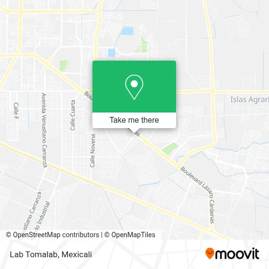 Lab Tomalab map