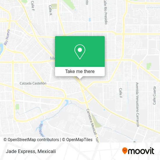 Jade Express map