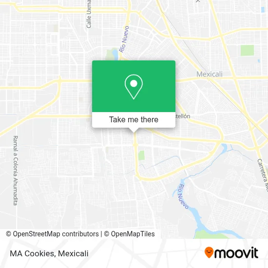 MA Cookies map