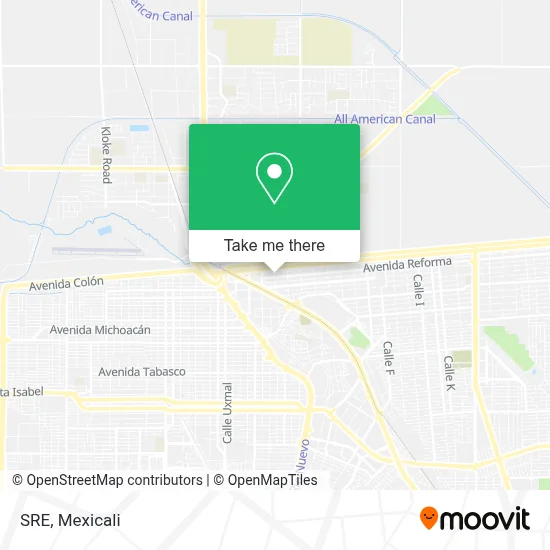 Sre map