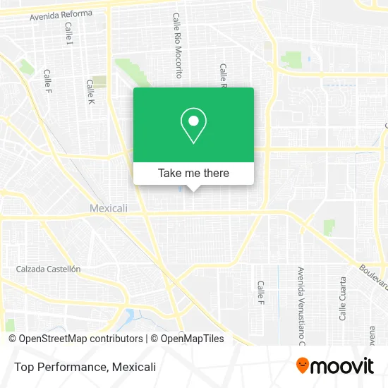 Top Performance map