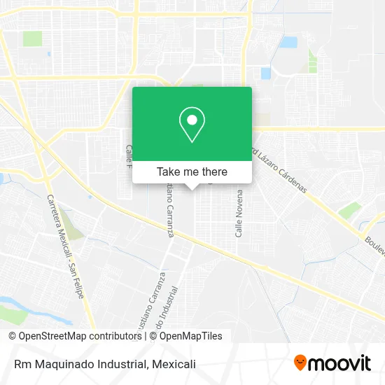 Rm Maquinado Industrial map