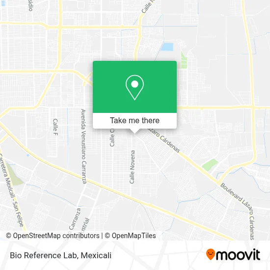 Bio Reference Lab map