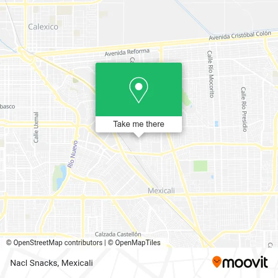 Nacl Snacks map