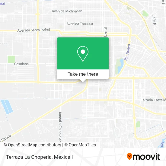 Terraza La Choperia map