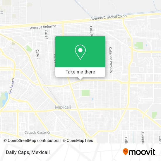 Daily Caps map