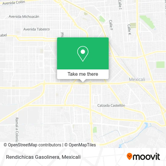 Rendichicas Gasolinera map