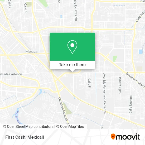 First Cash map