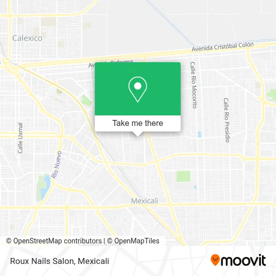Roux Nails Salon map