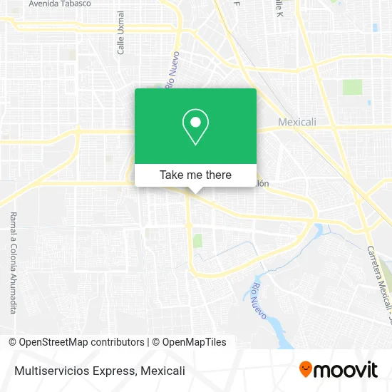 Multiservicios Express map