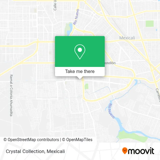 Crystal Collection map