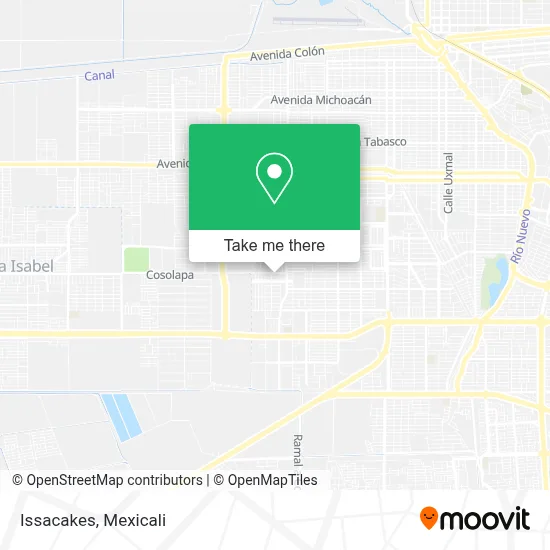 Issacakes map
