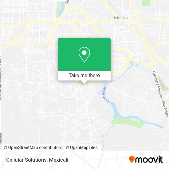 Cellular Solutions map