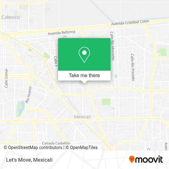 Let's Move map
