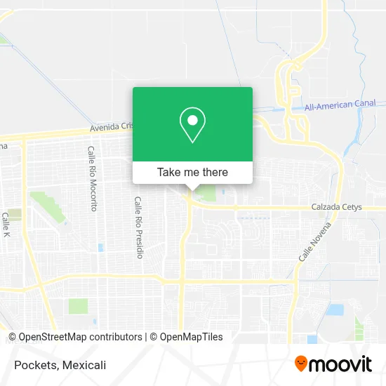 Pockets map