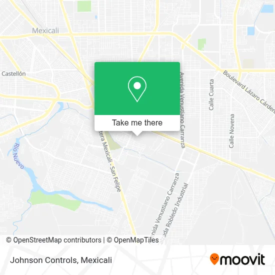 Johnson Controls map