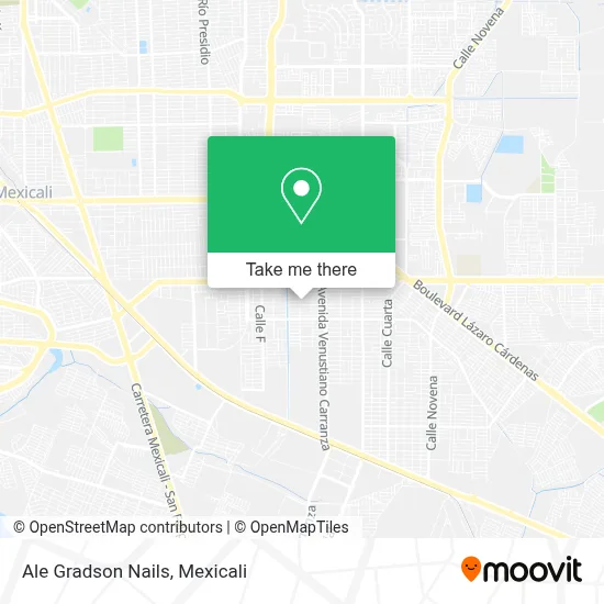 Ale Gradson Nails map
