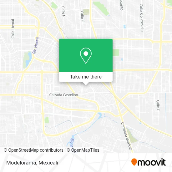 Modelorama map
