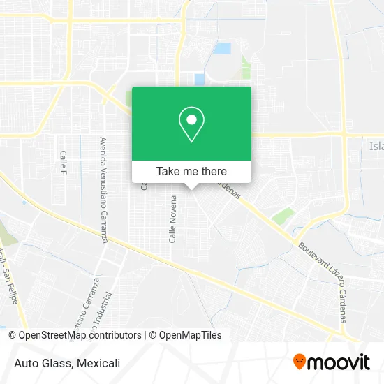 Auto Glass map