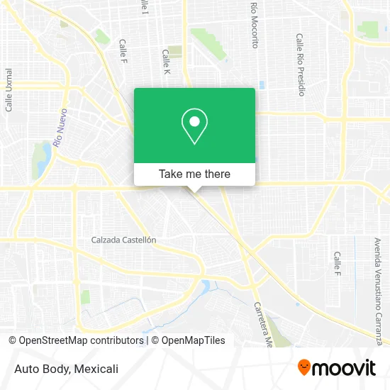 Auto Body map