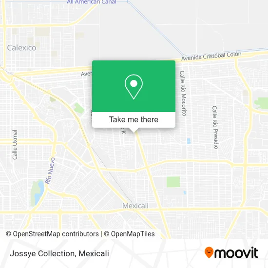 Jossye Collection map
