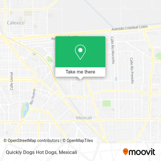 Quickly Dogs Hot Dogs map