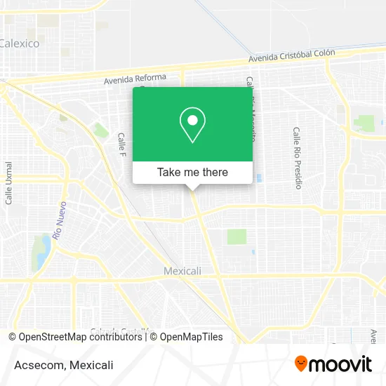 Acsecom map