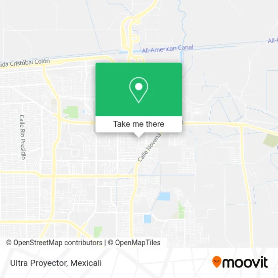Ultra Proyector map