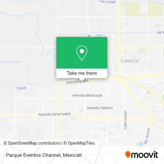 Parque Eventos Channel map