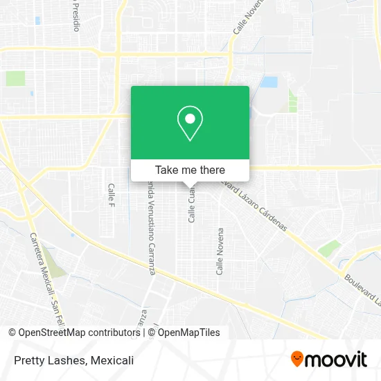Pretty Lashes map