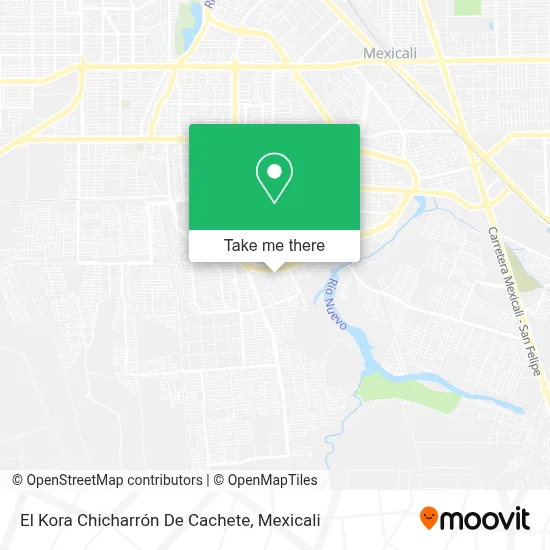 El Kora Chicharrón De Cachete map