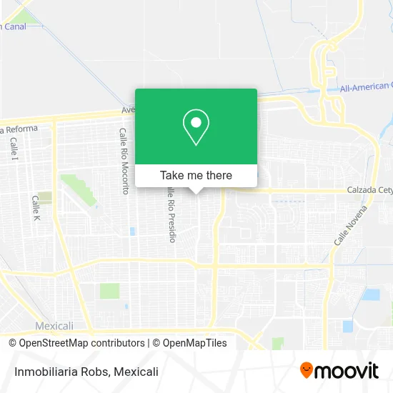 Inmobiliaria Robs map