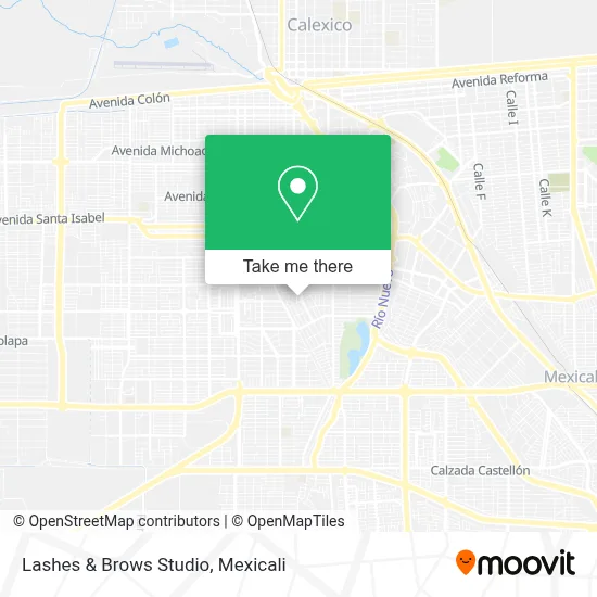 Lashes & Brows Studio map