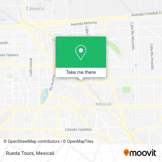 Rueda Tours map