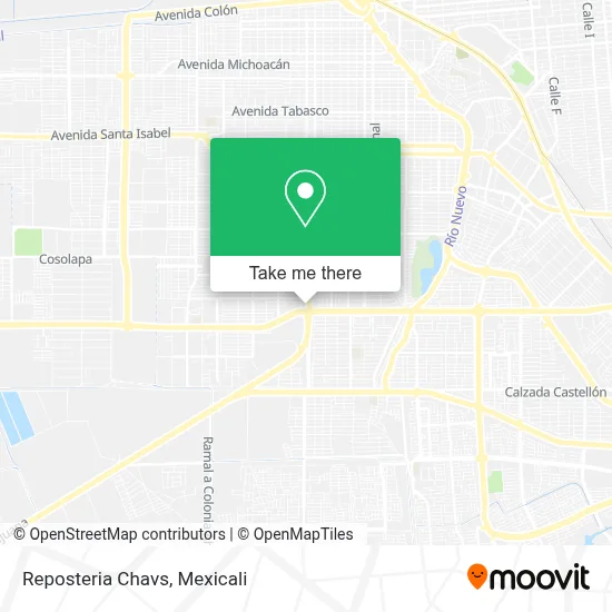 Reposteria Chavs map