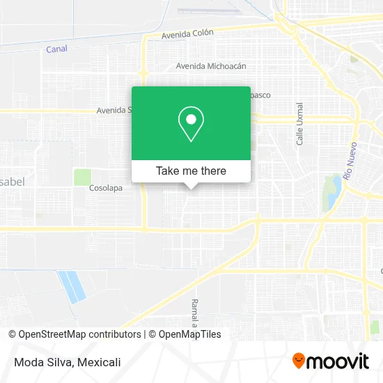 Moda Silva map