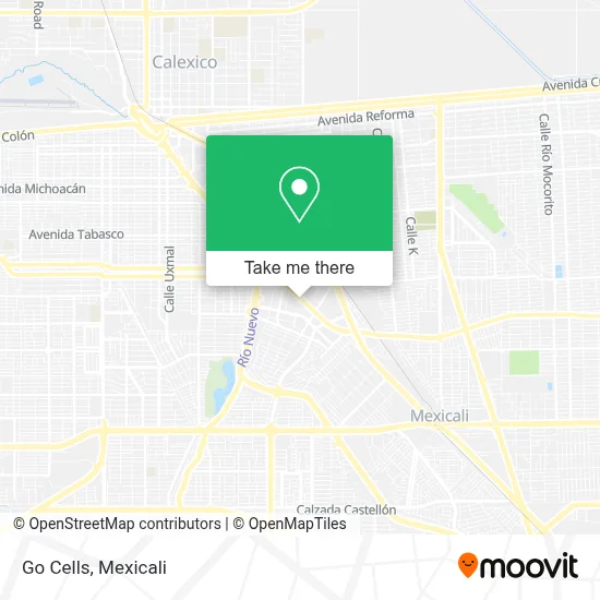 Go Cells map