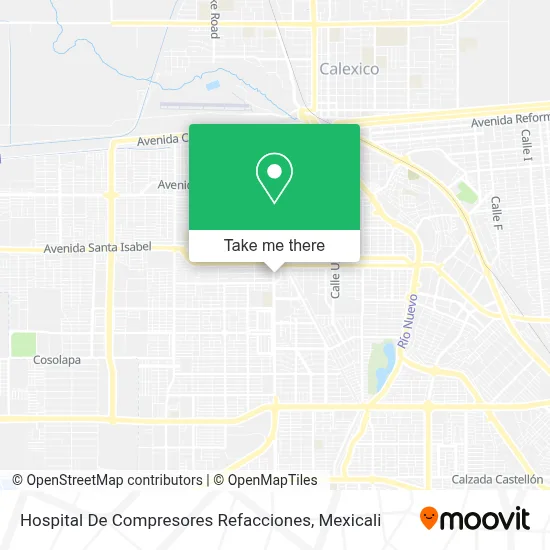 Hospital De Compresores Refacciones map