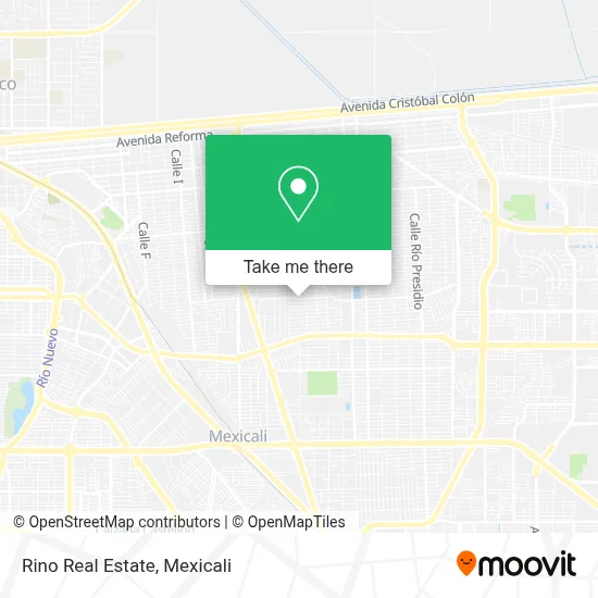 Rino Real Estate map