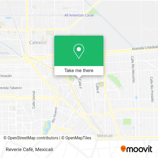 Reverie Café map