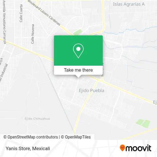 Yanis Store map