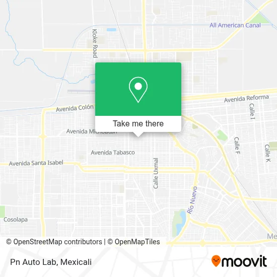 Pn Auto Lab map