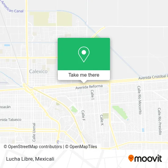 Lucha Libre map