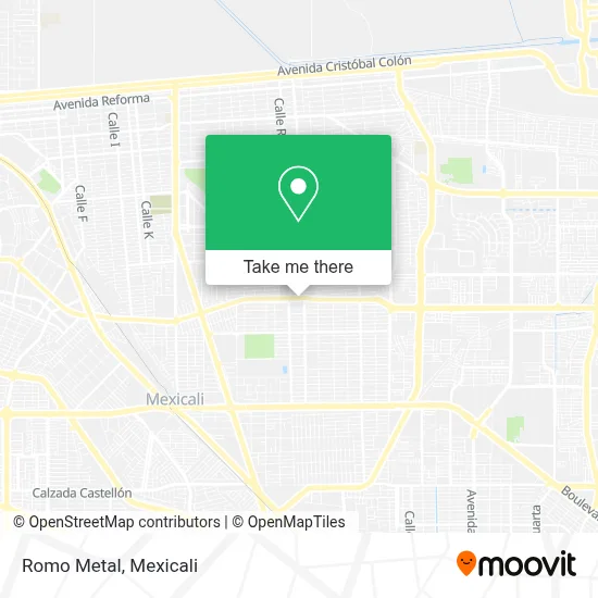 Romo Metal map