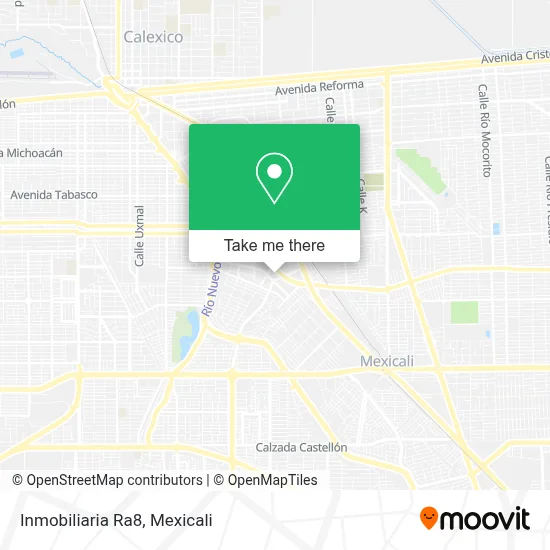 Inmobiliaria Ra8 map