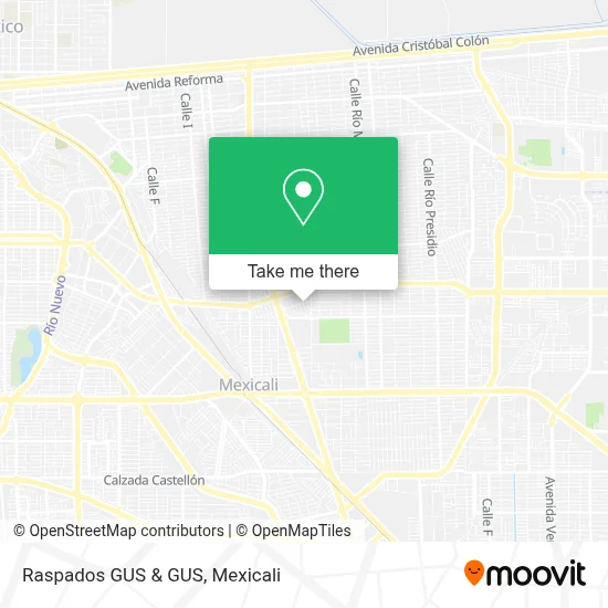 Raspados GUS & GUS map